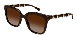 Gucci GG2058S women Havana Squared Sunglasses