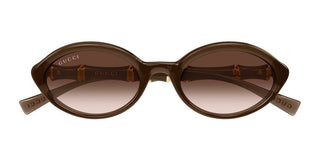 Gucci GG2059S women Brown Oval Sunglasses
