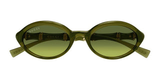 Gucci GG2059S women Green Oval Sunglasses
