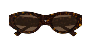 Gucci GG2065S women Havana Round Sunglasses