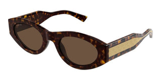 Gucci GG2065S women Havana Round Sunglasses