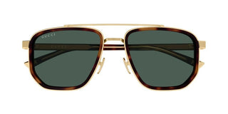 Gucci GG2073S men Gold Squared Sunglasses