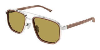 Gucci GG2073S men Silver Squared Sunglasses