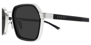 Gucci GG2074S men Black Geometric Sunglasses