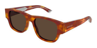 Gucci Gg2075s Men Havana Squared Sunglasses
