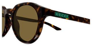 Gucci GG2079S men Havana Round Sunglasses