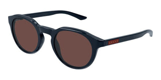 Gucci GG2079S men Blue Round Sunglasses
