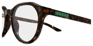 Gucci GG2083O men Havana Round Eyeglasses