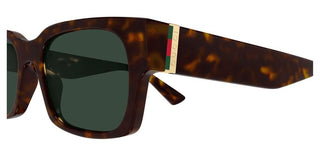 Gucci GG2084S men Havana Squared Sunglasses