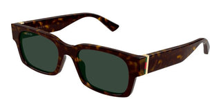 Gucci GG2084S men Havana Squared Sunglasses