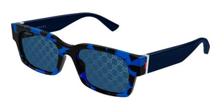 Gucci GG2084S men Blue Squared Sunglasses