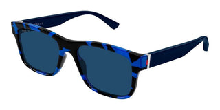 Gucci GG2085S men Blue Squared Sunglasses