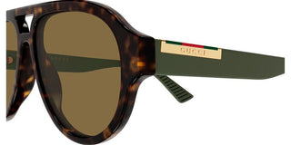 Gucci GG2088S men Havana Pilot Sunglasses