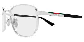 Gucci GG2093O men Black Round Eyeglasses