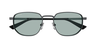 Gucci GG2093S men Ruthenium Squared Sunglasses