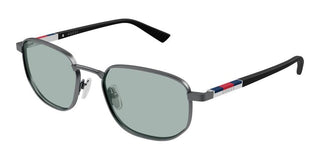 Gucci GG2093S men Ruthenium Squared Sunglasses