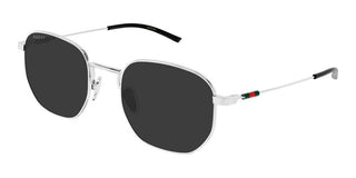 Gucci GG2095S men Silver Round Sunglasses