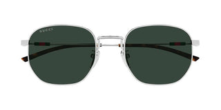 Gucci GG2095S men Silver Round Sunglasses
