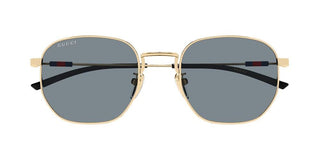 Gucci GG2095S men Gold Round Sunglasses