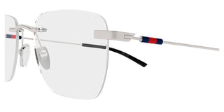 Gucci GG2099O men Ruthenium Squared Eyeglasses