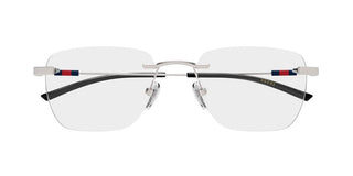 Gucci GG2099O men Ruthenium Squared Eyeglasses
