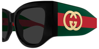 Gucci GG2115S women Black Cat Eye Sunglasses