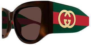 Gucci GG2115S women Havana Cat Eye Sunglasses