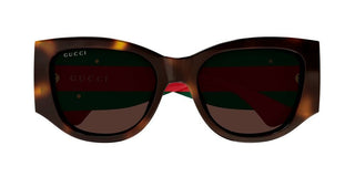 Gucci GG2115S women Havana Cat Eye Sunglasses