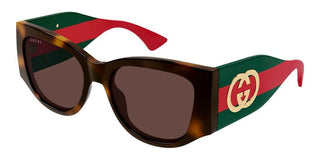 Gucci GG2115S women Havana Cat Eye Sunglasses