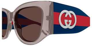 Gucci GG2115S women Grey Cat Eye Sunglasses