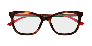 Gucci GG2117O women Havana Cat Eye Eyeglasses