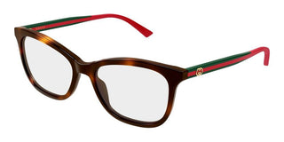 Gucci GG2117O women Havana Cat Eye Eyeglasses