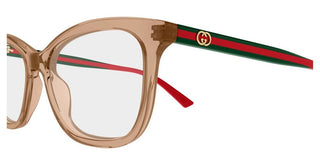 Gucci GG2117O women Brown Cat Eye Eyeglasses