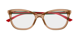 Gucci GG2117O women Brown Cat Eye Eyeglasses