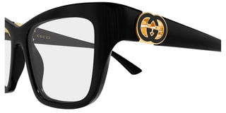 Gucci GG2124O women Black Cat Eye Eyeglasses