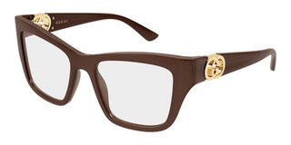 Gucci GG2124O women Brown Cat Eye Eyeglasses