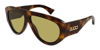 Gucci GG2128S men Havana Pilot Sunglasses