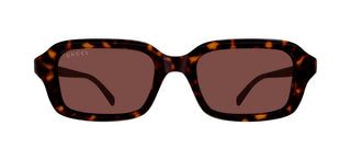 Gucci GG2152S women Havana Squared Sunglasses