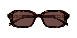 Gucci GG2152S women Havana Squared Sunglasses
