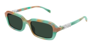Gucci GG2152S women Havana Squared Sunglasses
