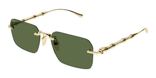 Gucci GG2154S men Gold Squared Sunglasses