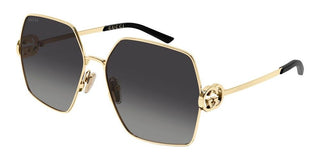 Gucci GG2163S women Gold Squared Sunglasses