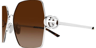 Gucci GG2163S women Silver Squared Sunglasses