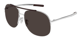 Gucci GG2165S women Silver Pilot Sunglasses