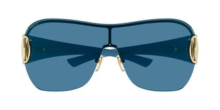 Gucci GG2174S women Gold Shield Sunglasses