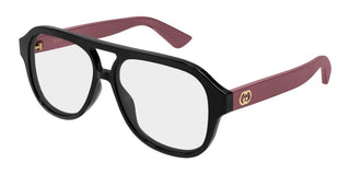 Gucci GG2192O women Black Pilot Eyeglasses