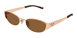 Gucci GG2197S women Gold Round Sunglasses