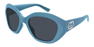 Gucci GG2200S women Blue Geometric Sunglasses