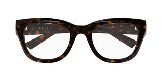 Gucci GG2202O women Havana Geometric Eyeglasses
