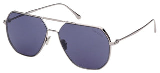 Tom Ford Gilles-02 Ft 0852 Men Ruthenium Pilot Sunglasses